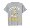 Sideline Supervisor Proud Soccer Mom T-Shirt - Custom Art Print Unisex - T-Shirt, Sweatshirt, Hoodie