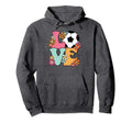 Soccer Love Soccer Lover Teens Hoodie - Minimalist Print Men Women - T-Shirt, Sweatshirt, Hoodie