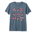 Soccer Ball Coquette Bow Game Day T-Shirt - Minimalist Print for Adults - T-Shirt, Sweatshirt, Hoodie