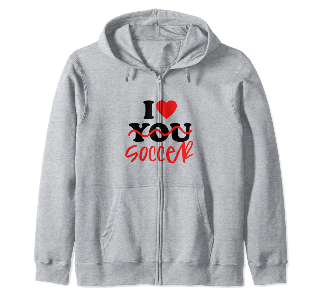 I Love Soccer Designs Jac Sweatshirt - Fun Novelty Design Unisex - T-Shirt, Sweatshirt, Hoodie