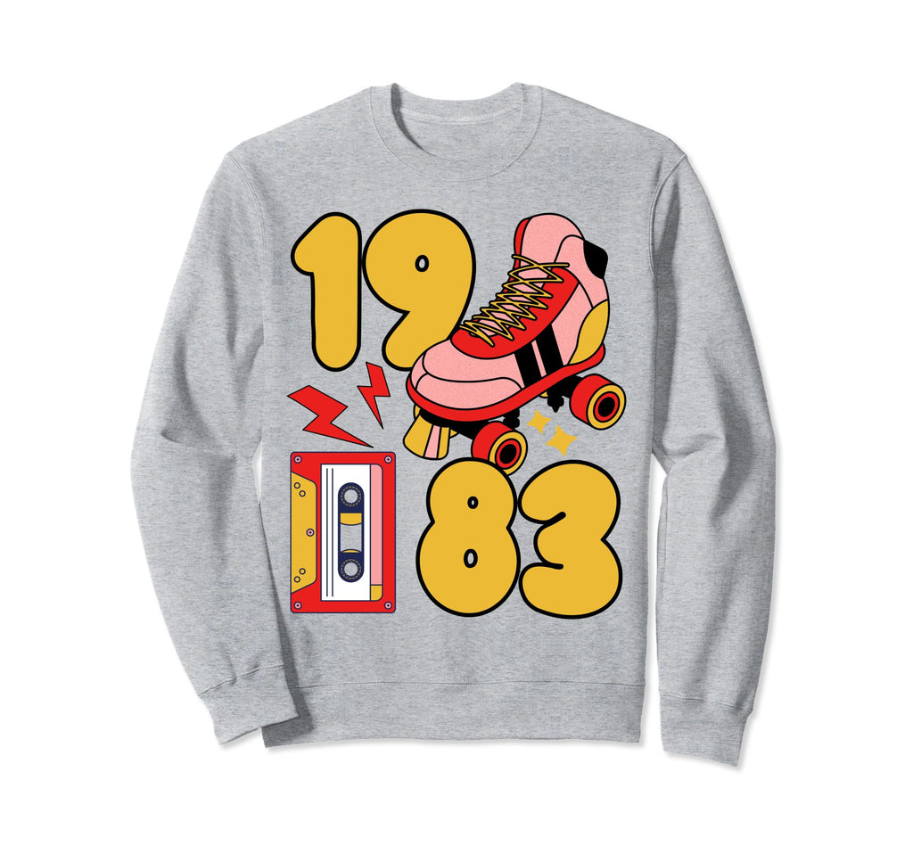 80S Vibes Mixed Tapes Roller Sweatshirt - Streetwear Style for Adults - T-Shirt, Sweatshirt, Hoodie