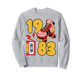 80S Vibes Mixed Tapes Roller Sweatshirt - Streetwear Style for Adults - T-Shirt, Sweatshirt, Hoodie