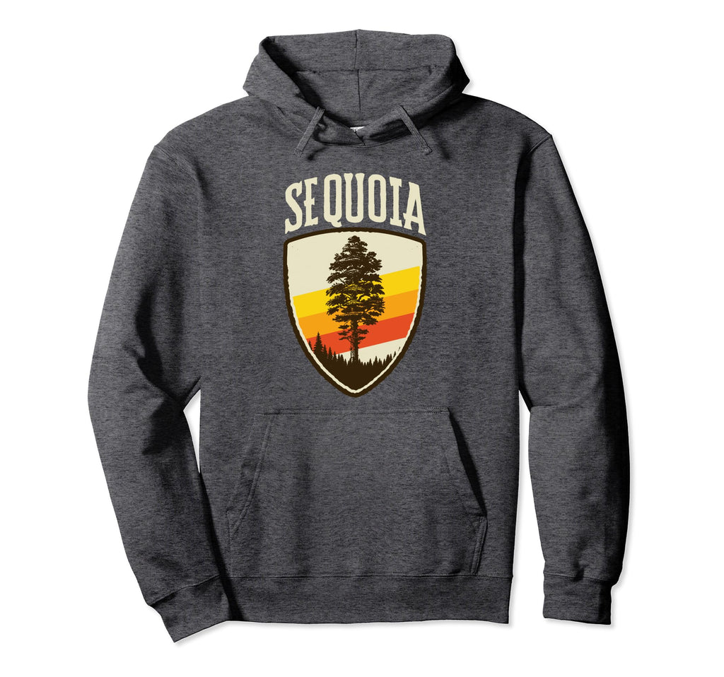 Sequoia National Park Outdoor Badge Hoodie - Fun Novelty Design Men Women - T-Shirt, Sweatshirt, Hoodie
