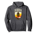 Sequoia National Park Outdoor Badge Hoodie - Fun Novelty Design Men Women - T-Shirt, Sweatshirt, Hoodie