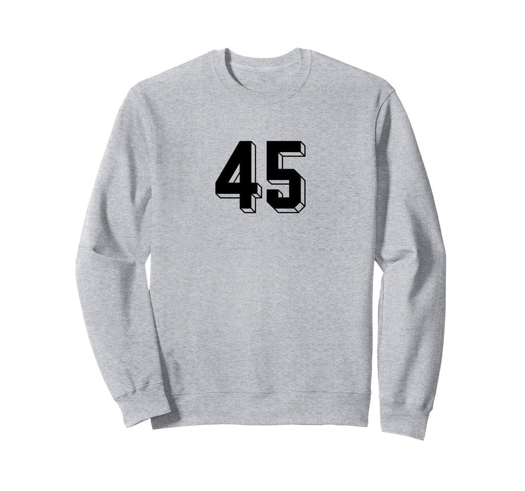 Number 45 80S 90S Soccer Team Sweatshirt - Aesthetic Graphic Men Women - T-Shirt, Sweatshirt, Hoodie
