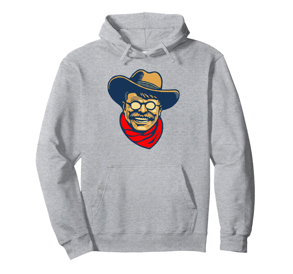 Teddy Roosevelt Rough Rider American Hoodie - Unique Graphic Men Women - T-Shirt, Sweatshirt, Hoodie