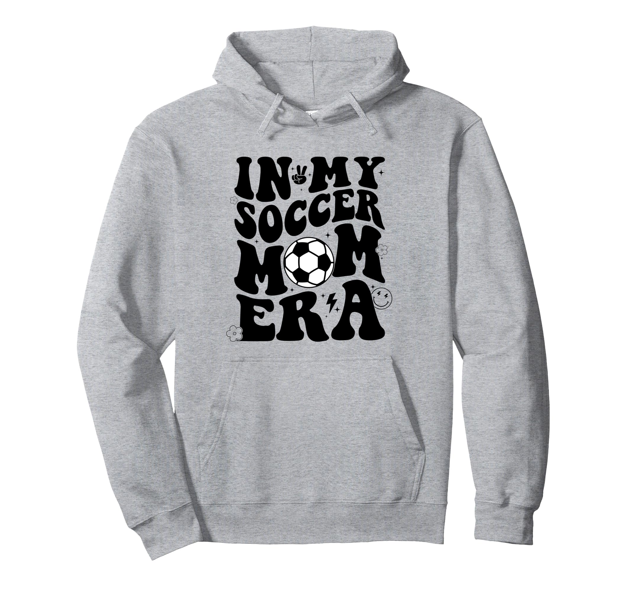 Groovy My Soccer Mom Era Funny Hoodie - Novelty Apparel Unisex - T-Shirt, Sweatshirt, Hoodie