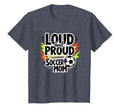 Loud And Proud Soccer Mom Sweatshirt - Minimalist Print Men Women - T-Shirt, Sweatshirt, Hoodie