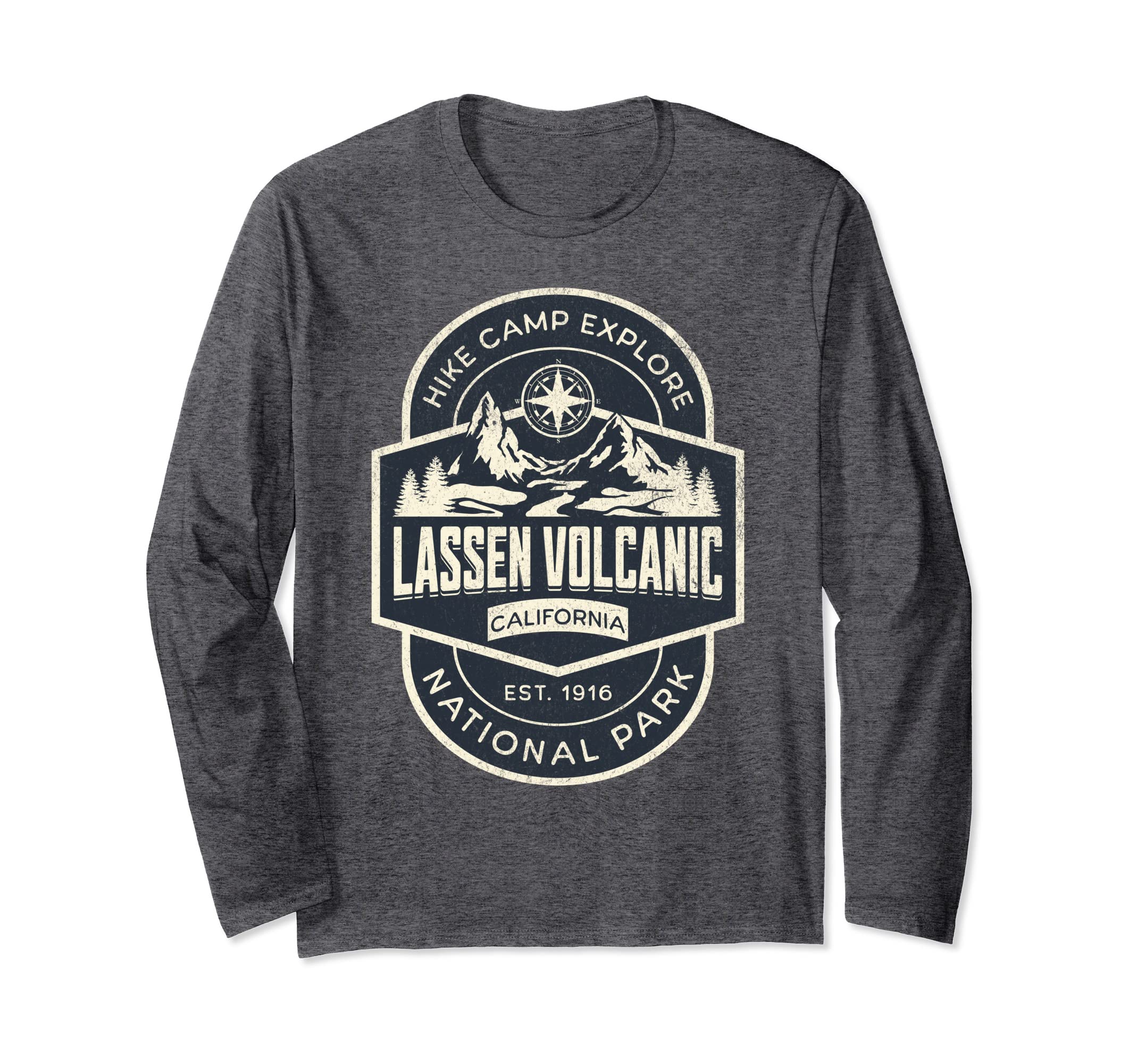 Lassen Volcanic National Park Hoodie - Custom Art Print for Adults - T-Shirt, Sweatshirt, Hoodie
