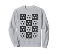 Checkerboard Checkered Soccer Sweatshirt - Streetwear Style for Adults - T-Shirt, Sweatshirt, Hoodie