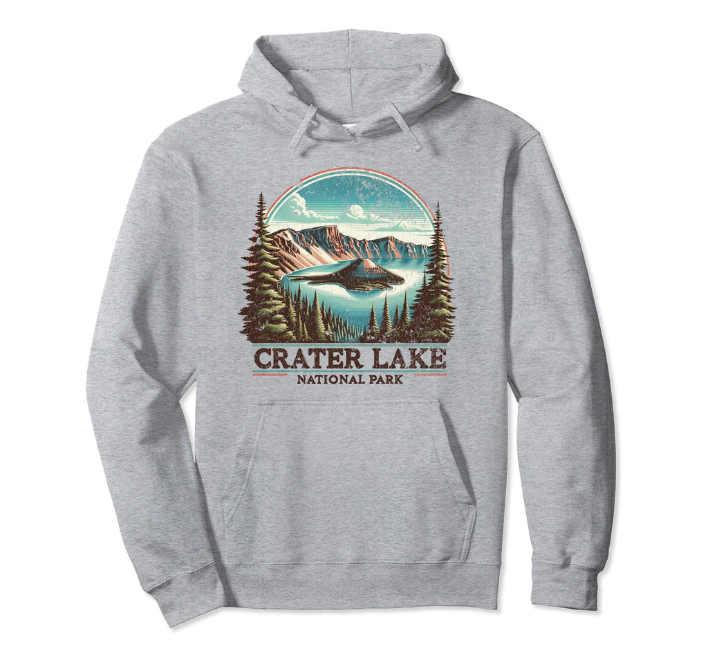 Crater Lake National Park Oregon Usa Sweatshirt - Graphic Print Men Women - T-Shirt, Sweatshirt, Hoodie