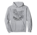 Yosemite Falls California National Hoodie - Aesthetic Graphic for Adults - T-Shirt, Sweatshirt, Hoodie