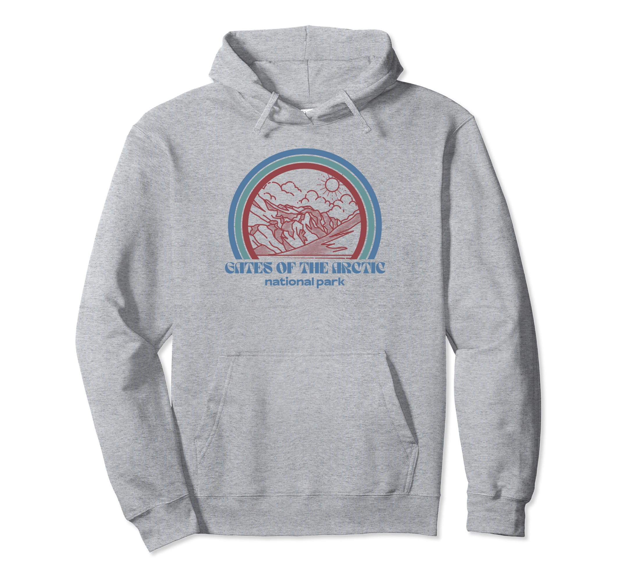 Gates Arctic National Park Hoodie - Trendy Graphic Men Women - T-Shirt, Sweatshirt, Hoodie