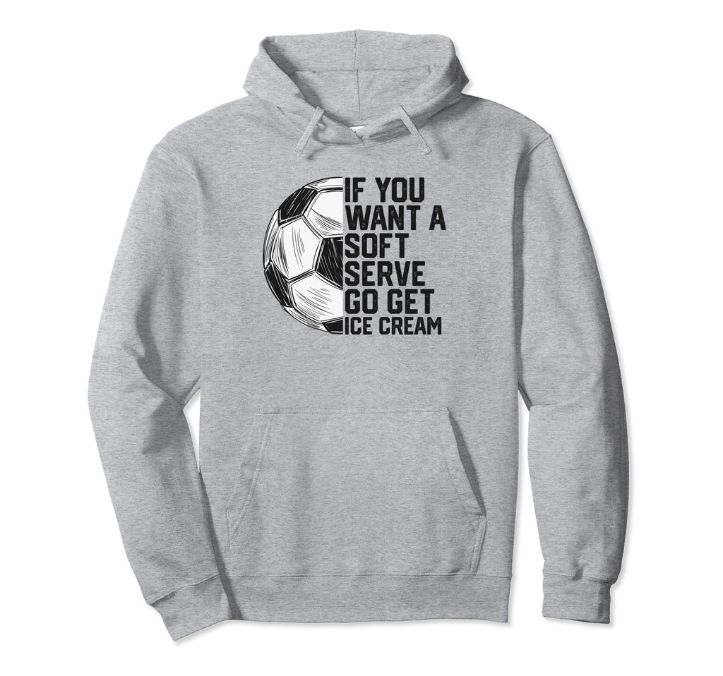 Funny Soccer Soccer Lovers Funny Hoodie - Minimalist Print for Adults - T-Shirt, Sweatshirt, Hoodie