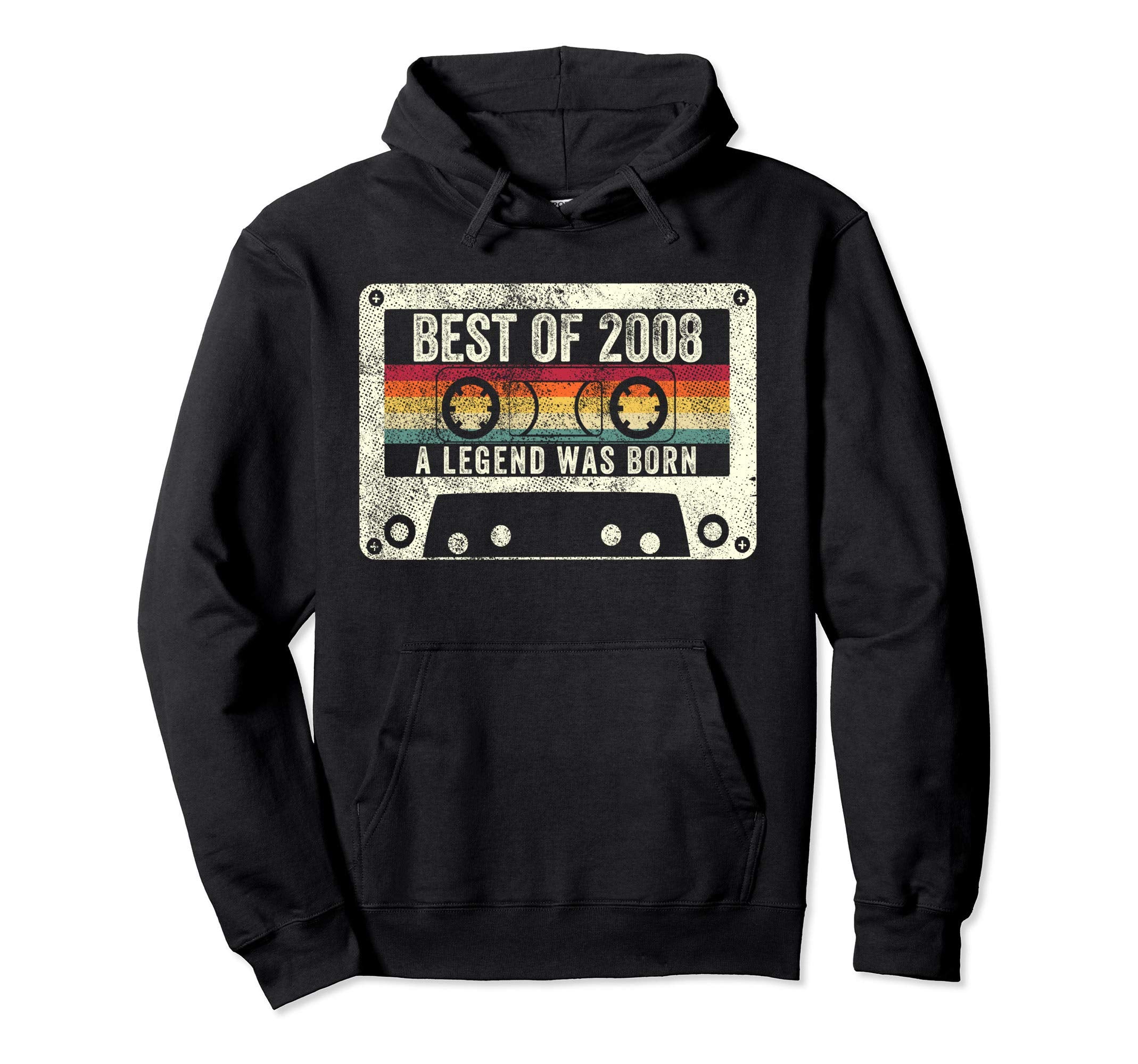 Best 2008 12Th Birthday Gift 12 Years Hoodie - Unique Graphic Men Women - T-Shirt, Sweatshirt, Hoodie