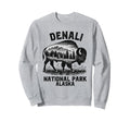 Denali National Park Souvenir Alaska Sweatshirt - Graphic Print Men Women - T-Shirt, Sweatshirt, Hoodie