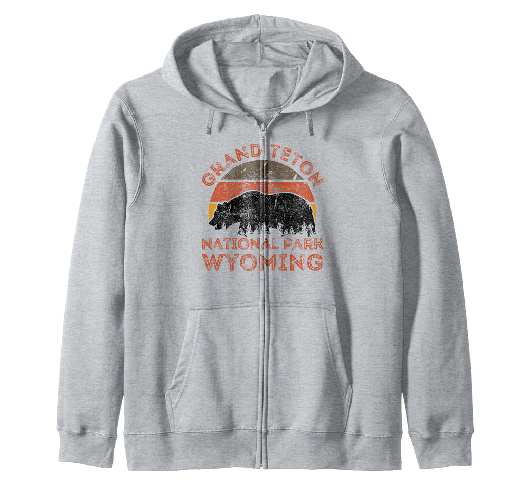 Grand Teton National Park Wyoming Usa Hoodie - Custom Art Print Unisex - T-Shirt, Sweatshirt, Hoodie