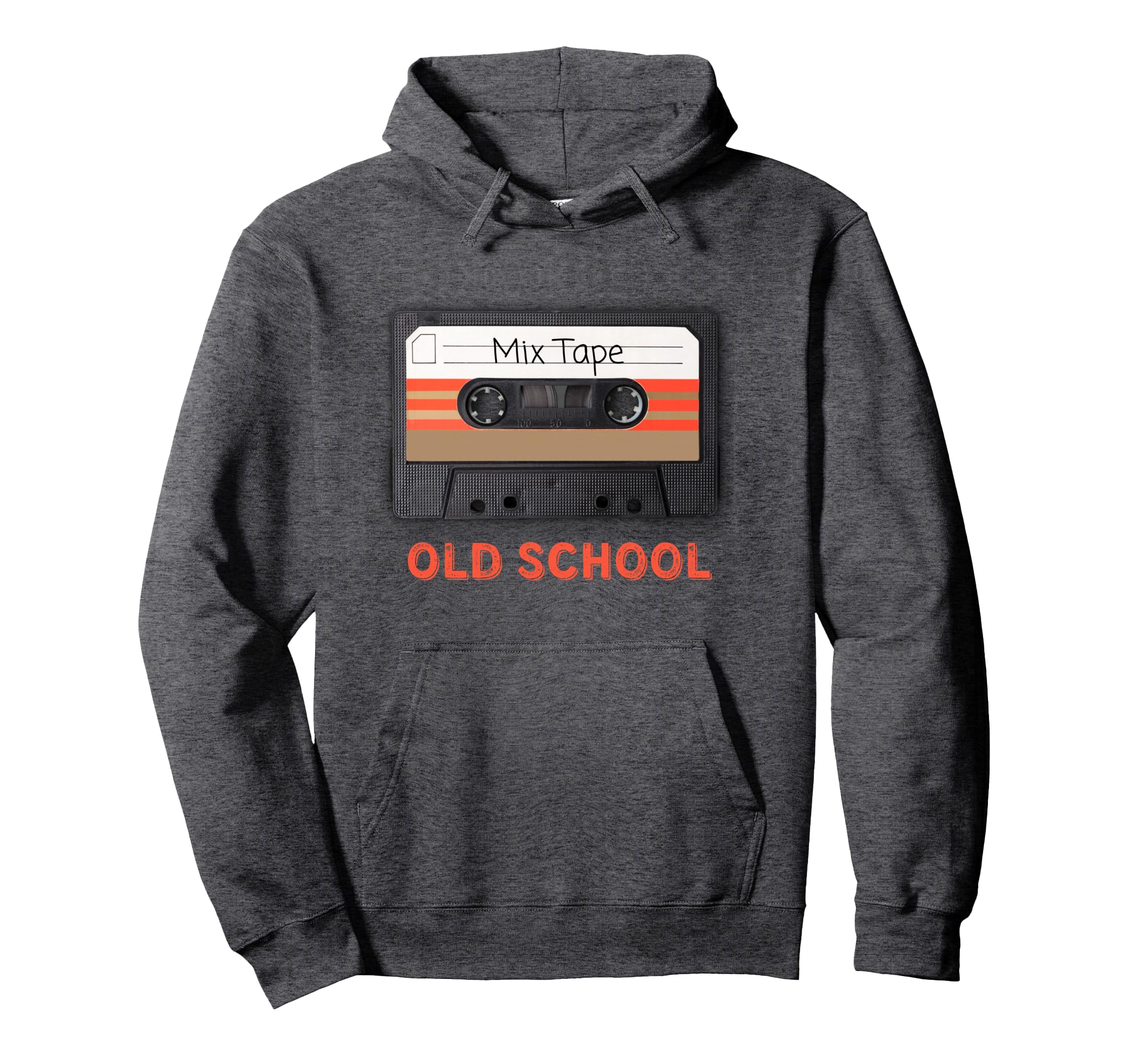 Old School Cassette Mix Tape 80S 90S Hoodie - Novelty Apparel for Adults - T-Shirt, Sweatshirt, Hoodie