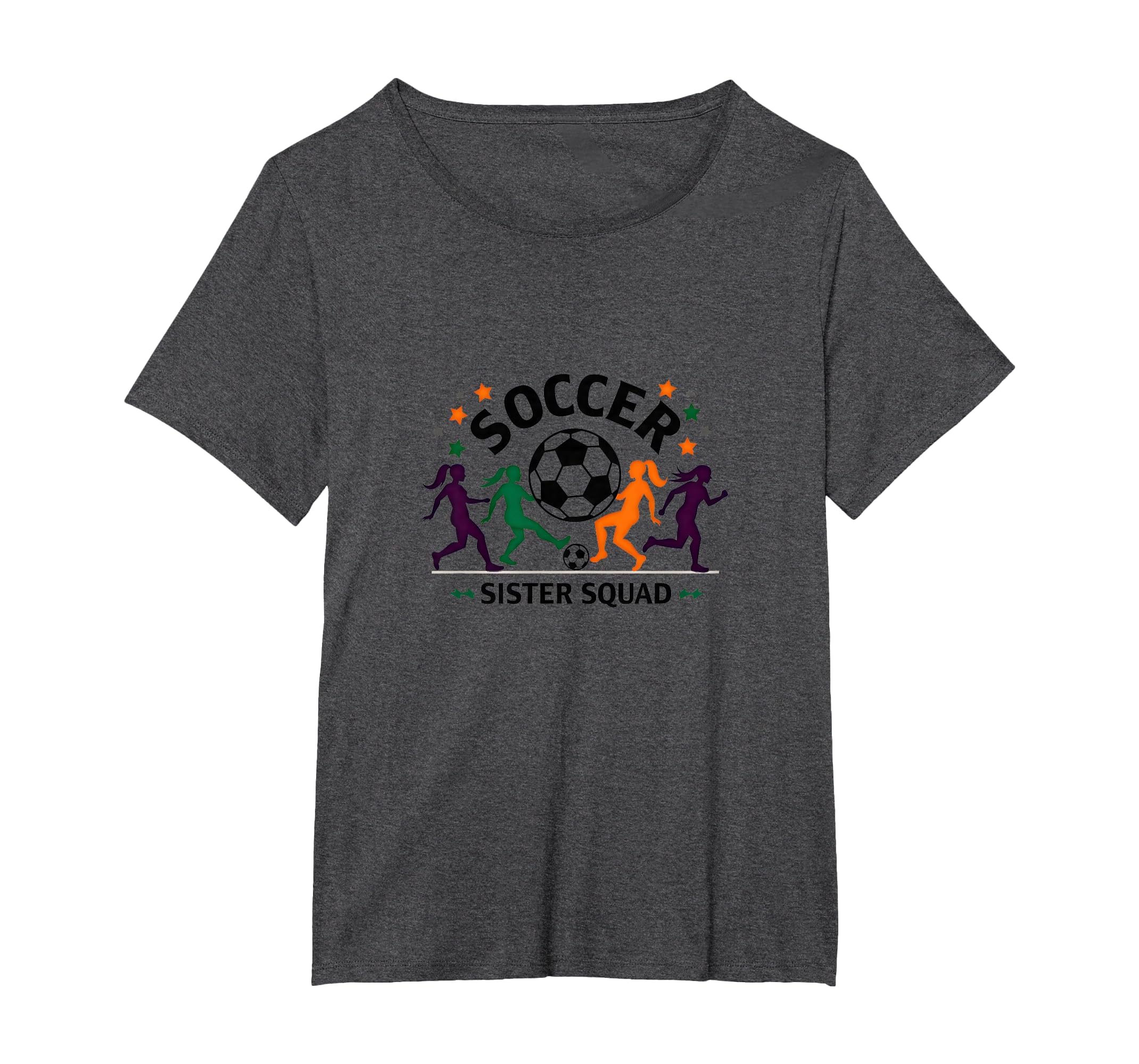 Soccer Sister Squad Team Spirit T-Shirt - Casual Everyday Wear Unisex - T-Shirt, Sweatshirt, Hoodie
