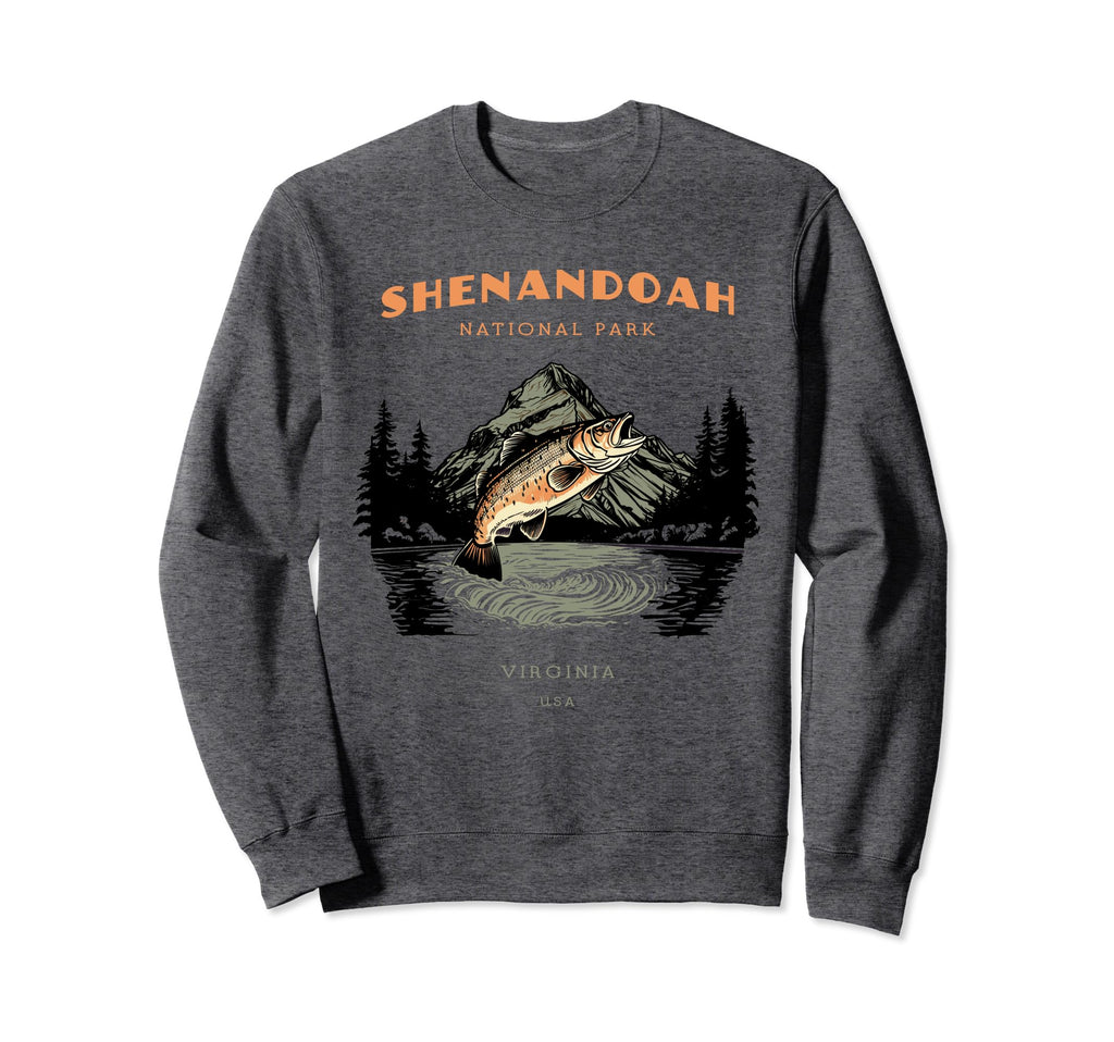 Shenandoah National Park Virginia Sweatshirt - Novelty Apparel for Adults - T-Shirt, Sweatshirt, Hoodie