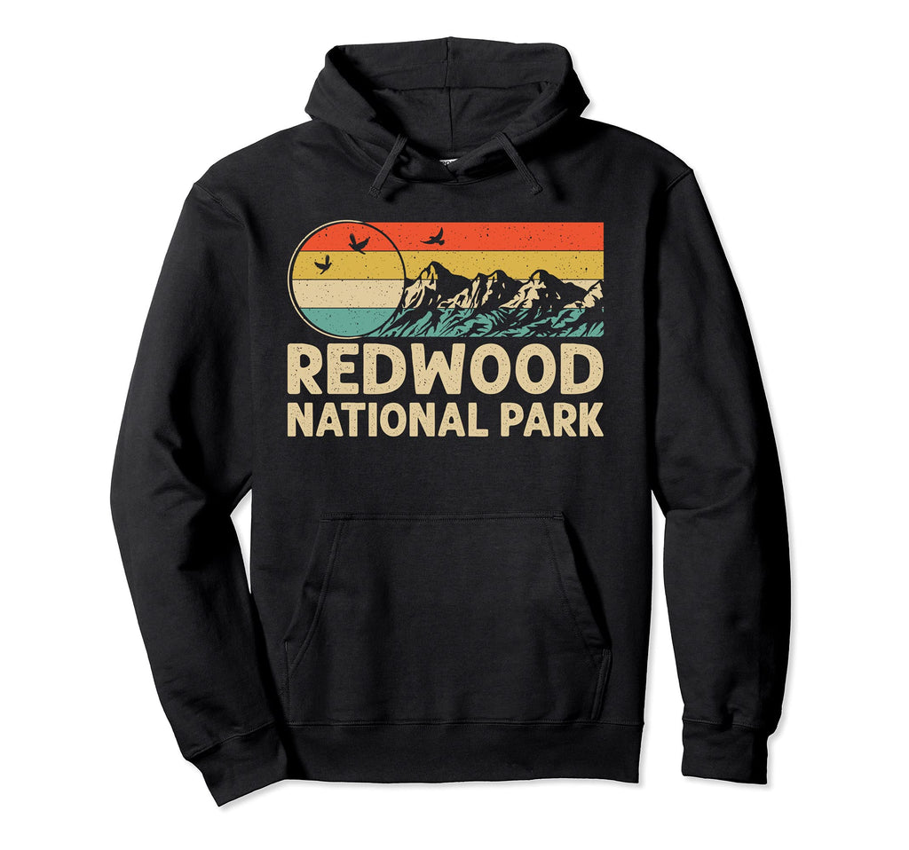 Hiking Camping Lover Redwood National Hoodie - Unique Graphic for Adults - T-Shirt, Sweatshirt, Hoodie