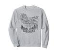 Yosemite Falls California National Sweatshirt - Streetwear Style Unisex - T-Shirt, Sweatshirt, Hoodie