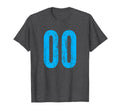 Number 00 Distressed Sport Team T-Shirt - Custom Art Print Men Women - T-Shirt, Sweatshirt, Hoodie