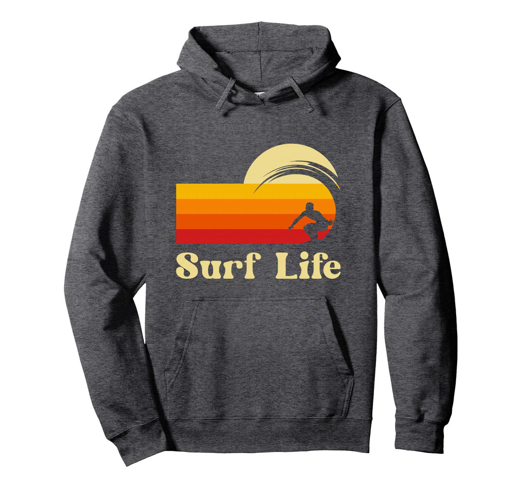 Surfing Surfer Surf Hoodie - Custom Art Print Unisex - T-Shirt, Sweatshirt, Hoodie