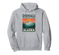 Denali National Park Nature Denali Hoodie - Minimalist Print for Adults - T-Shirt, Sweatshirt, Hoodie