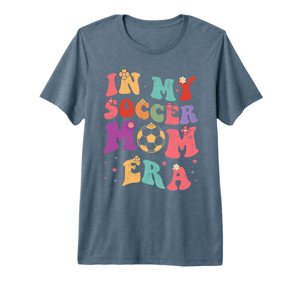 Soccer Mom Era Tri Blend T-Shirt - Aesthetic Graphic Unisex - T-Shirt, Sweatshirt, Hoodie