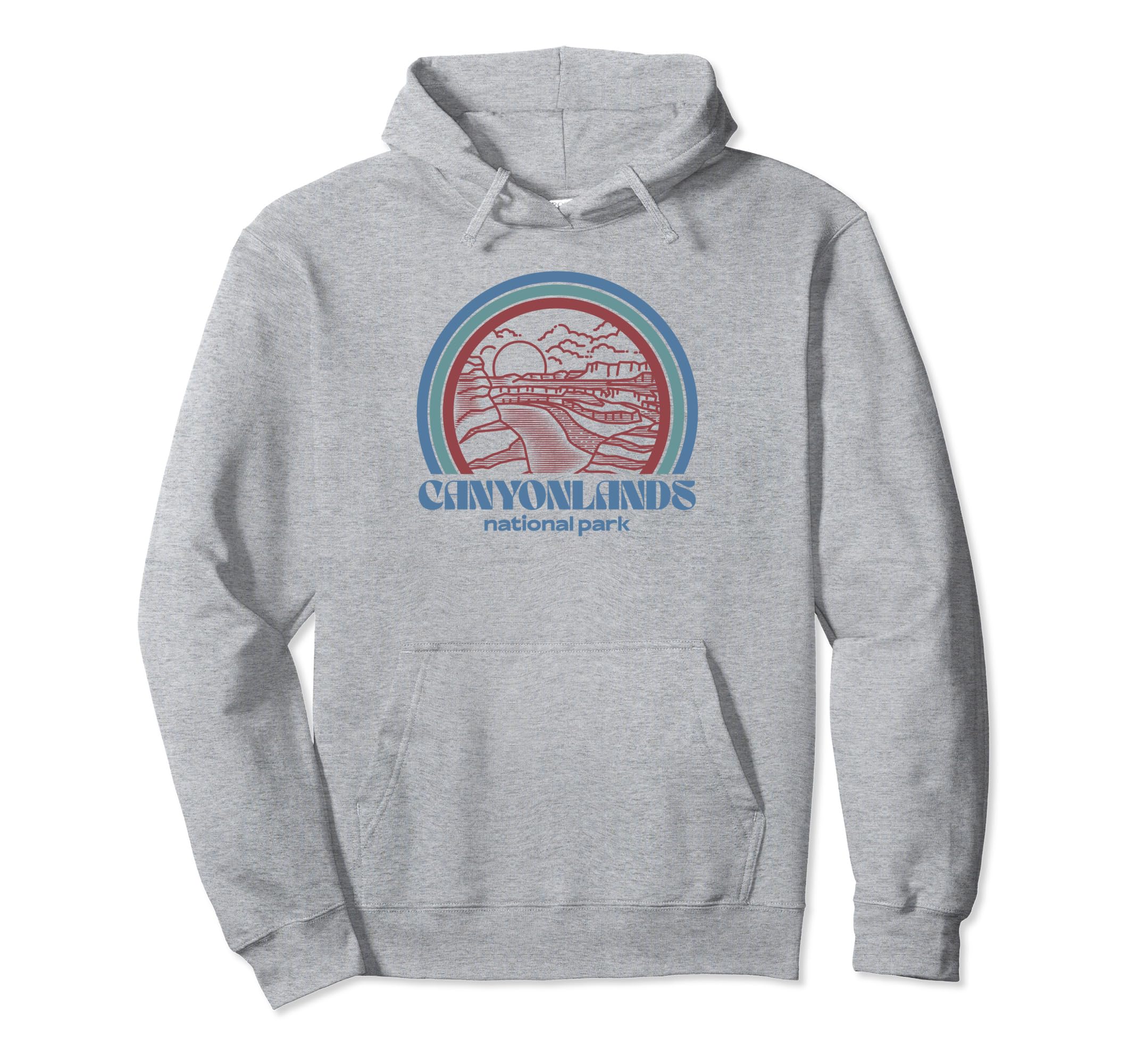 Canyonlands National Park Outdoor Hiking Hoodie - Graphic Print Men Women - T-Shirt, Sweatshirt, Hoodie