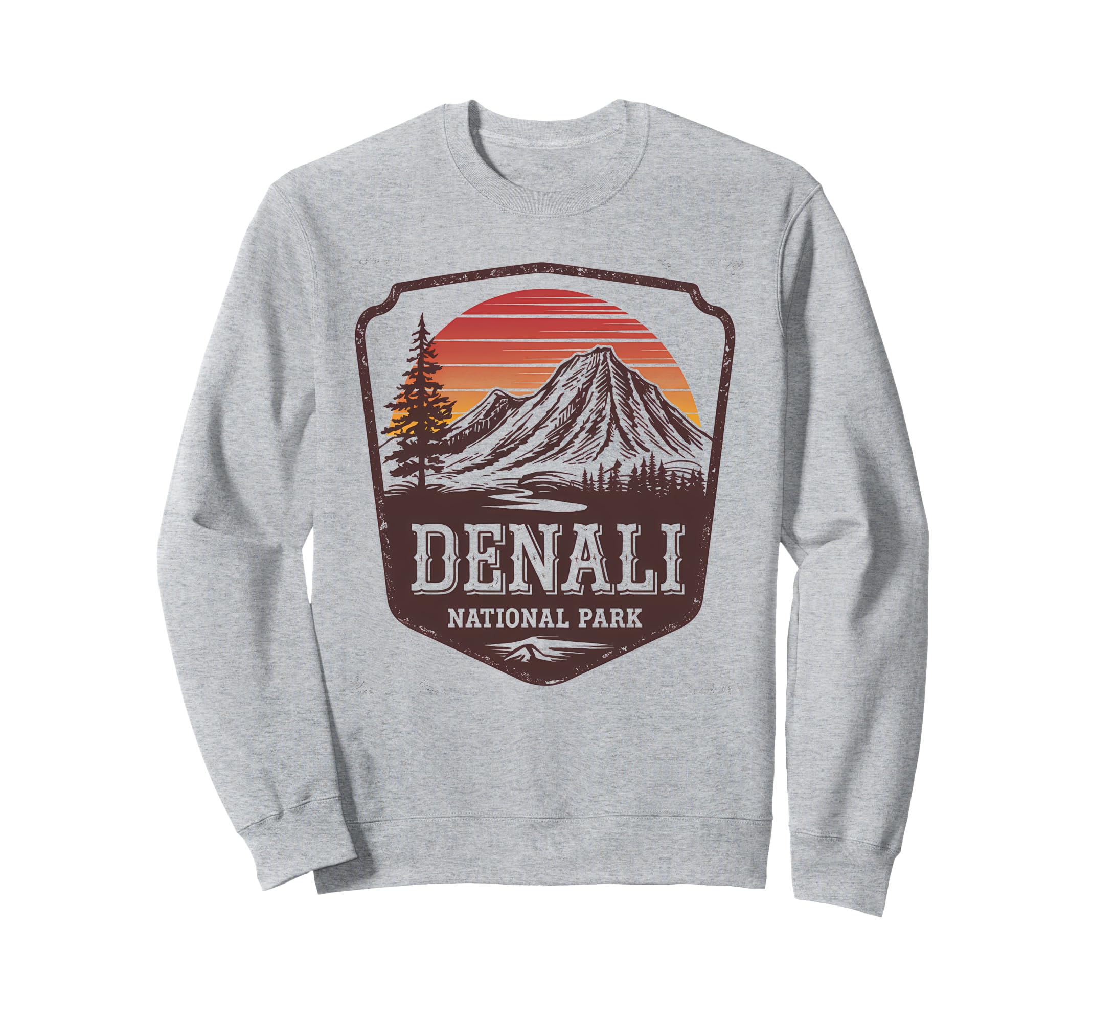 Denali Est 1917 Alaska Sweatshirt - Casual Everyday Wear for Adults - T-Shirt, Sweatshirt, Hoodie