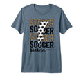 Soccer Mama Leopard Soccer Mom Soccer T-Shirt - Trendy Graphic for Adults - T-Shirt, Sweatshirt, Hoodie