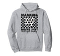 Warning Soccer Aunt Will Yell Loudly Hoodie - Custom Art Print Men Women - T-Shirt, Sweatshirt, Hoodie
