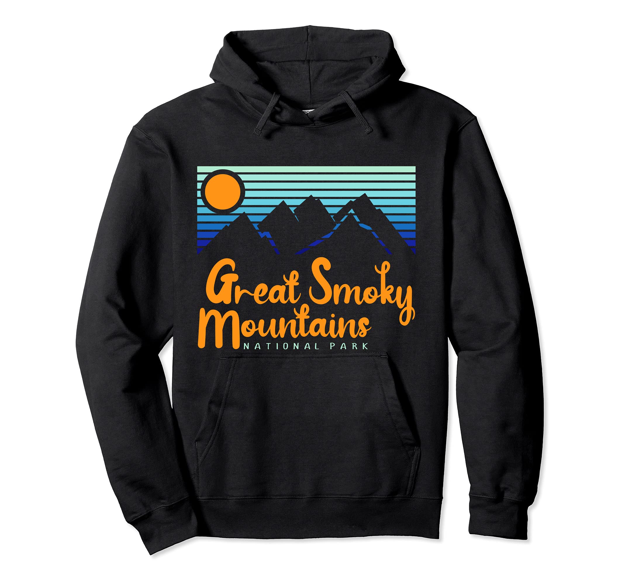 National Park Great Smoky Mountains Hoodie - Fun Novelty Design Men Women - T-Shirt, Sweatshirt, Hoodie