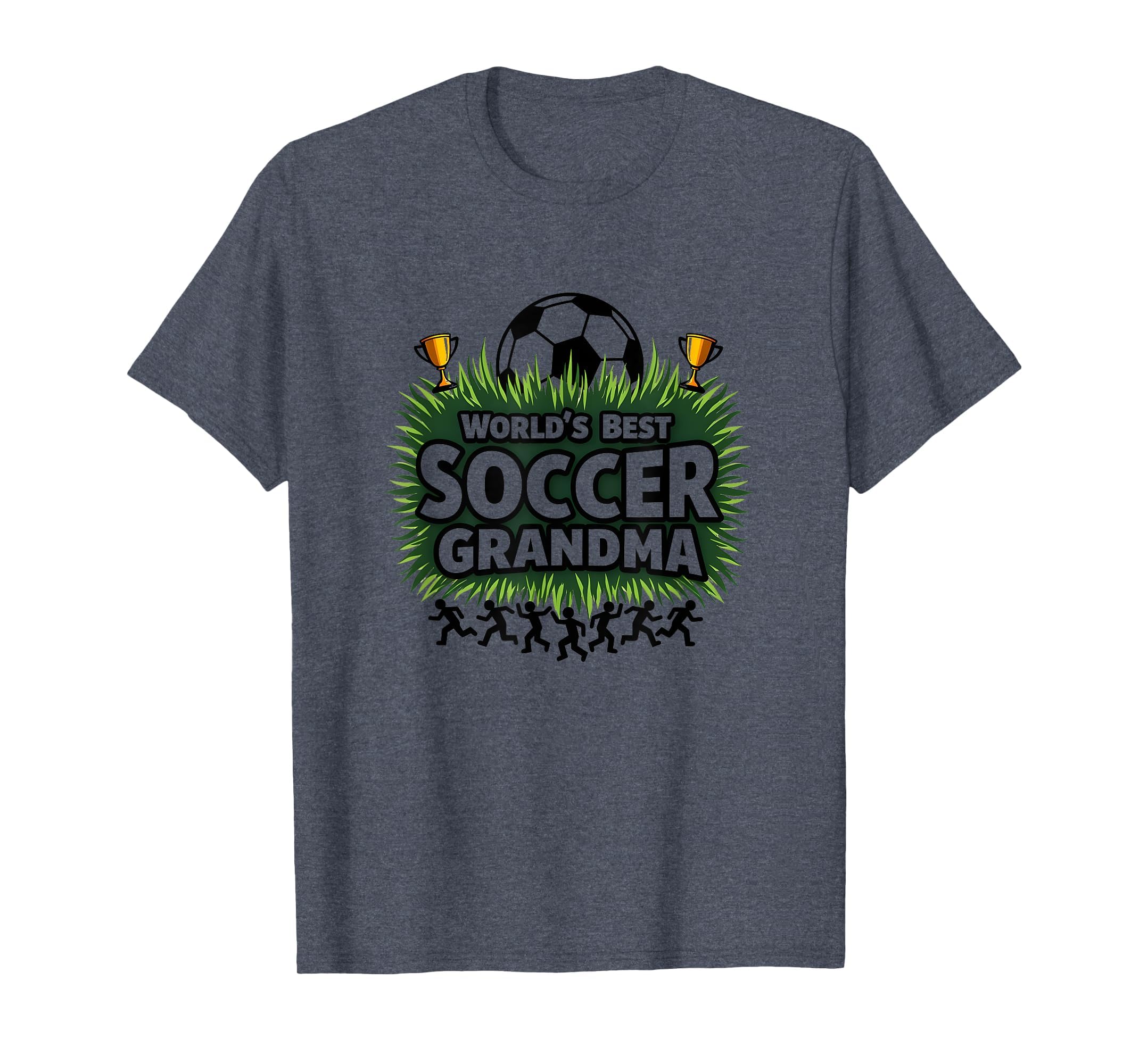 Worlds Best Soccer Grandma Champion T-Shirt - Graphic Print Men Women - T-Shirt, Sweatshirt, Hoodie