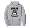 My Heart Is That Field Messy Bun Soccer Hoodie - Unique Graphic Men Women - T-Shirt, Sweatshirt, Hoodie