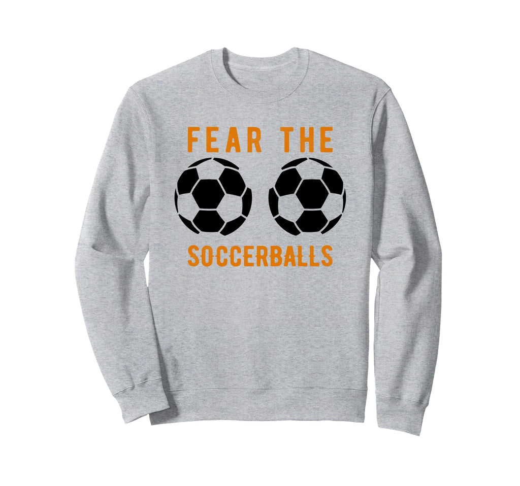 Funny Football Soccer Balls Sweatshirt - Casual Everyday Wear Men Women - T-Shirt, Sweatshirt, Hoodie