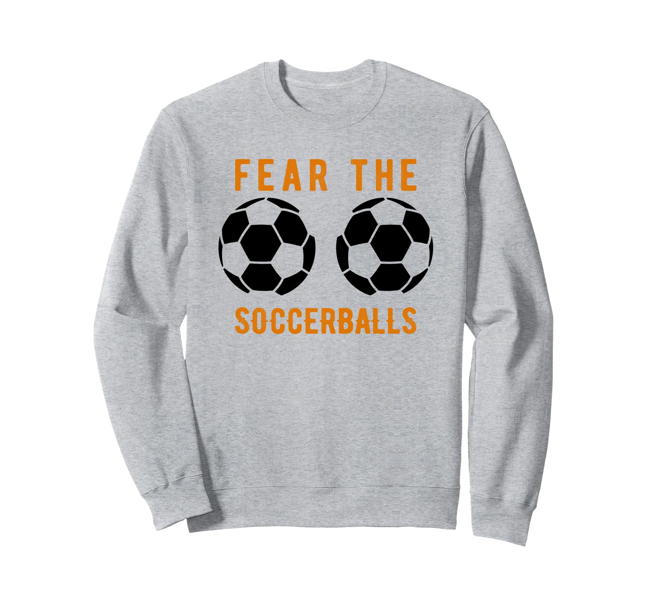 Funny Football Soccer Balls Sweatshirt - Casual Everyday Wear Men Women - T-Shirt, Sweatshirt, Hoodie