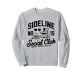 Sideline Social Club Soccer Mom Sweatshirt - Custom Art Print for Adults - T-Shirt, Sweatshirt, Hoodie