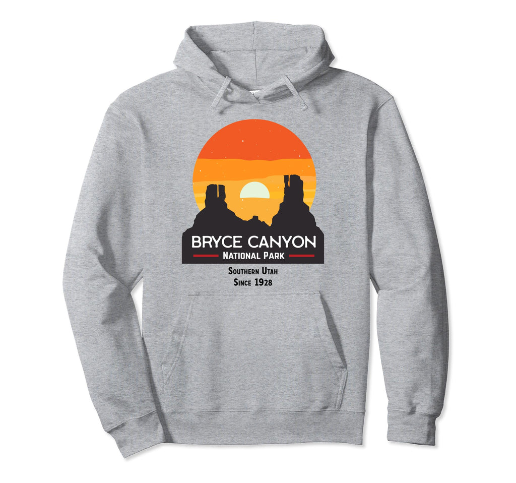 Bryce Canyon Utah National Park Hoodie - Minimalist Print for Adults - T-Shirt, Sweatshirt, Hoodie