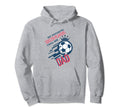 Funny Dad Soccer Fan Coach Team Hoodie - Casual Everyday Wear for Adults - T-Shirt, Sweatshirt, Hoodie
