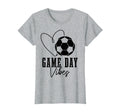Soccer Player Game Day Vibes Coach T-Shirt - Graphic Print Men Women - T-Shirt, Sweatshirt, Hoodie
