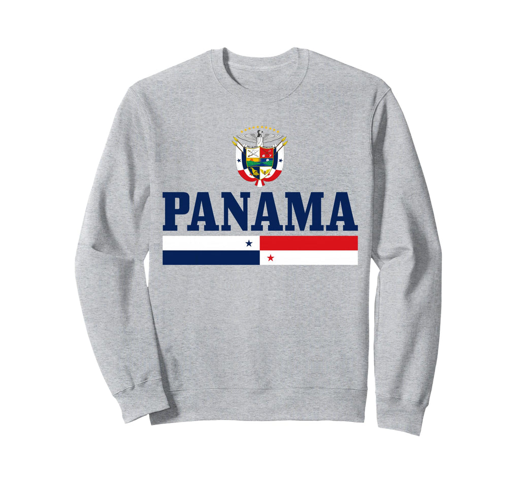 Panama Flag Pride Panamanian Sweatshirt - Aesthetic Graphic Unisex - T-Shirt, Sweatshirt, Hoodie