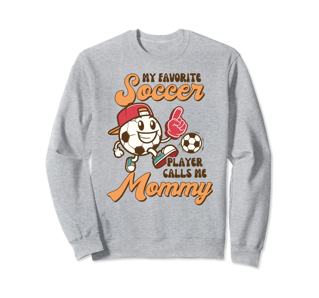 Soccer Mom Mama My Favorite Soccer Sweatshirt - Minimalist Print Men Women - T-Shirt, Sweatshirt, Hoodie