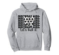 Soccer Soccer Mom Coquette Birthday Lets Hoodie - Minimalist Print Unisex - T-Shirt, Sweatshirt, Hoodie