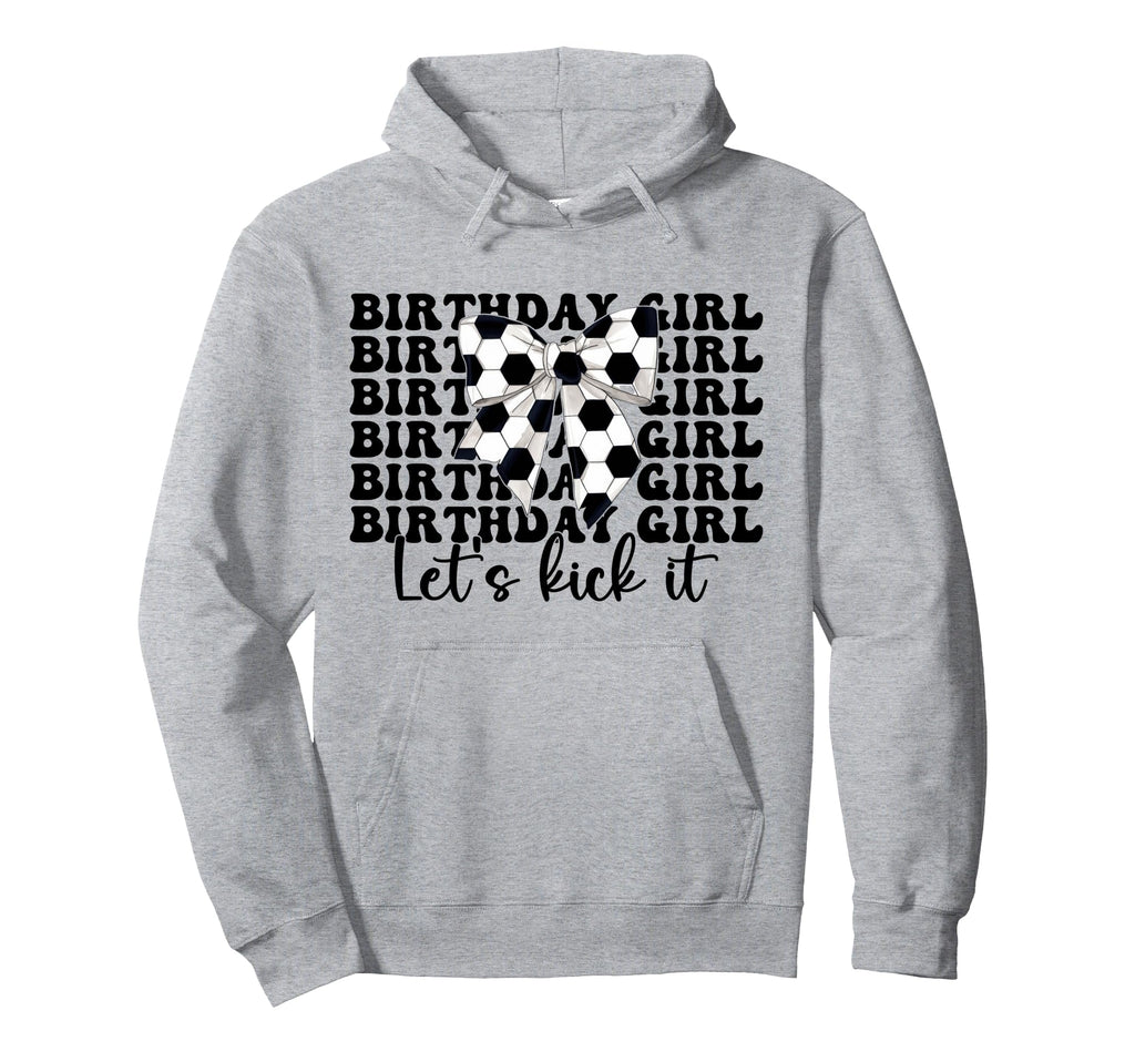 Soccer Soccer Mom Coquette Hoodie - Casual Everyday Wear for Adults - T-Shirt, Sweatshirt, Hoodie