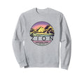 Zion National Park Sweatshirt - Minimalist Print Men Women - T-Shirt, Sweatshirt, Hoodie