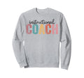 Instructional Coach Appreciation Sweatshirt - Minimalist Print Men Women - T-Shirt, Sweatshirt, Hoodie