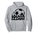 Soccer Grammy Groovy Grammy Hoodie - Casual Everyday Wear for Adults - T-Shirt, Sweatshirt, Hoodie